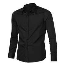 Chemise Homme Spring Mens Shirt Long Sleeve Slim Fit Clothing Man Dress Shirts Vestidos Camisa Social Masculina #2415
