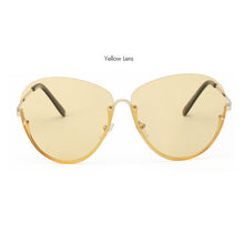 ROYAL GIRL New Women Metal Half Frame Glasses Fashion Brand Designer Sun Glasses UV400 ss181