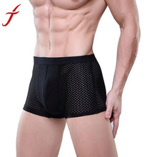 JECKSION Fashion Underwear Men Shorts Mens Trainers Mesh Boxer Breathable Underpants