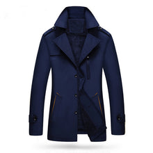 Men Warm Jacket Fleece Coat Winter Smart Casual Outwear England Style Overcoat Buttons Up Lapel Windbreaker Oversized Streetwear