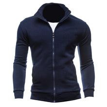Men Autumn Winter Hoodies Fashion Sweatshirt Casual Zipper Long Sleeve Hoody Fitness Hip Pop Outwear Cardigan Hoodie Tops 3XL