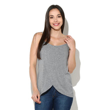 Women Solid Irregular Sleeveless Tank Tops Crop Tops Blouse