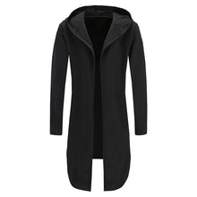 Men Hoodie Hooded Sweatshirts Hip Hop Streetwear Cloak Long Sleeve Outwear Cardigan Autumn Spring Loose Jacket Plus Size 2018