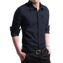 2018 Spring And Summer New Men's Long Sleeved Cotton Shirts Youth Spring Men's Shirts Army Outwear Shirt 58D