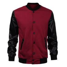 Casual Man Jackets Men Leather Jacket Male Coat Jacket Long Sleeve Jackets Fashion Outwear Casual Leather Warm Coat Plus 4XL