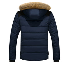 Men Outdoor Warm Winter Thick Jacket Plus Fur Hooded Coat Jacket