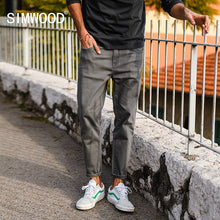 SIMWOOD 2018 New Arrival Men's Jeans spring Hot sale Denim Pants Brand Jeans Slim Regular Casual Plus Size Pants 180058