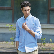 Pioneer Camp casual shirt men brand clothing 2018 new long sleeve slim fit solid male shirt quality 100% cotton white 666211
