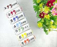 7pairs/lot Socks Seven Days Socks Women Cotton Breathable Casual Autumn Winter Men Weekly 7 Days Men's Socks Q