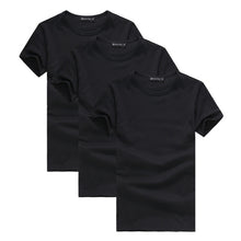 Pioneer Camp Pack of 3 promoting short sleeve t-shirt men brand clothing summer solid t shirt male casual Tees