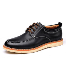 Tangnest Brand Men Business Shoes Casual PU Leather Oxfords Shoes For Man Round Toe Lace Up Flats Men Dress Shoes XMP741