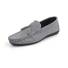 Tangnest NEW 2018 Men's Loafers Casual Round Toe Pu Leather Flats Solid Tassel Slip-on Flat Shoes Man Comfort Driving Shoes