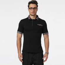 HEE GRAND Men Short Sleeve Polo 2018 New Arrival Main Cotton Material Printed Decoration Male Summer Polo Shirt MTP473