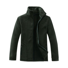 2018 Winter Mens Fleece Jacket Clothing Outwear Softshell Sportswear Parka Velvet Warm Casual Hoodie Coat Jacket Plus Size 4XL
