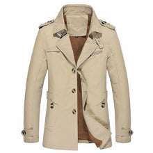 Plus Size L 5XL Parka Men Jacket 2018 Winter Thick Velvet Trench Coat Men Casual Military Single Breasted Lapel Pockets Outwear