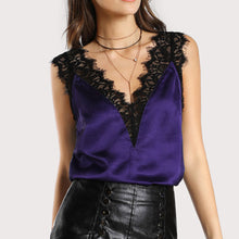Women Lace Vest Top Sleeveless Casual Tank Blouse Summer Tops