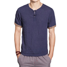 Linen Men Shirts Chinese Culture Men's Shirt Slim Short Sleeve Brand 2018 Summer Men Shirts Breathable Tops Plus Size L-5XL