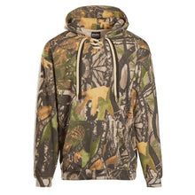 Lace Up Hooded Sweatshirt