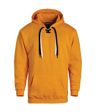 Lace Up Hooded Sweatshirt