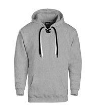 Lace Up Hooded Sweatshirt