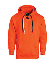 Lace Up Hooded Sweatshirt