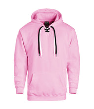 Lace Up Hooded Sweatshirt