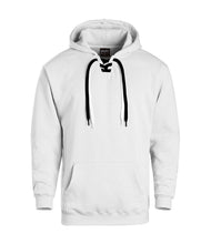 Lace Up Hooded Sweatshirt