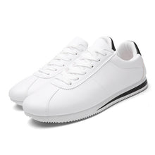 Tangnest Men Sneakers For Spring PU Leather Casual Shoes Lace Up Round Toe Flat Shoes Breathable Men Fashion Shoes XMR2799