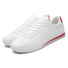 Tangnest Men Sneakers For Spring PU Leather Casual Shoes Lace Up Round Toe Flat Shoes Breathable Men Fashion Shoes XMR2799