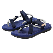 Tangnest NEW 2018 Summer Men Flip Flops Unisex Cross Rope Slip-on Flat Sandals Man Casual Beach Slippers Size 36 ~45