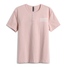 Pioneer camp new short sleeve t shirt men brand clothing button printed mens tshirts cotton stretch t-shirt male pink ADT802118