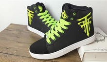 Spring Men Solid shoes New Brand Students Casual Shoes With Ankle Boots Lace Up Man Leisure Shoes High Quality New Design