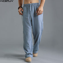 INCERUN Fashion 2018 Summer Autumn Plus Size Hip Hop Harem Pants Men Casual Loose Trousers Elastic Waist Joggers Baggy Pants 5XL
