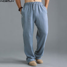 INCERUN Fashion 2018 Summer Autumn Plus Size Hip Hop Harem Pants Men Casual Loose Trousers Elastic Waist Joggers Baggy Pants 5XL