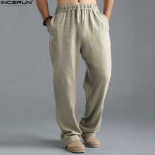 INCERUN Fashion 2018 Summer Autumn Plus Size Hip Hop Harem Pants Men Casual Loose Trousers Elastic Waist Joggers Baggy Pants 5XL