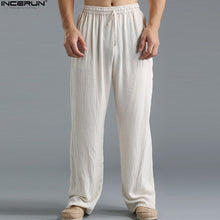 INCERUN Fashion 2018 Summer Autumn Plus Size Hip Hop Harem Pants Men Casual Loose Trousers Elastic Waist Joggers Baggy Pants 5XL