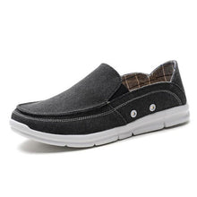 Tangnest NEW 2018 Men Canvas Shoes Summer Casual Slip-on Comfortable Flat Sneakers Male Denim Canvas Driving Shoes