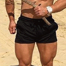 Summer Casual Shorts Men Joggers Sweatpants Elastic Waist Male Fitness Bermuda Bodybuilding Workouts Gyms Beach Basic Solid 3XL
